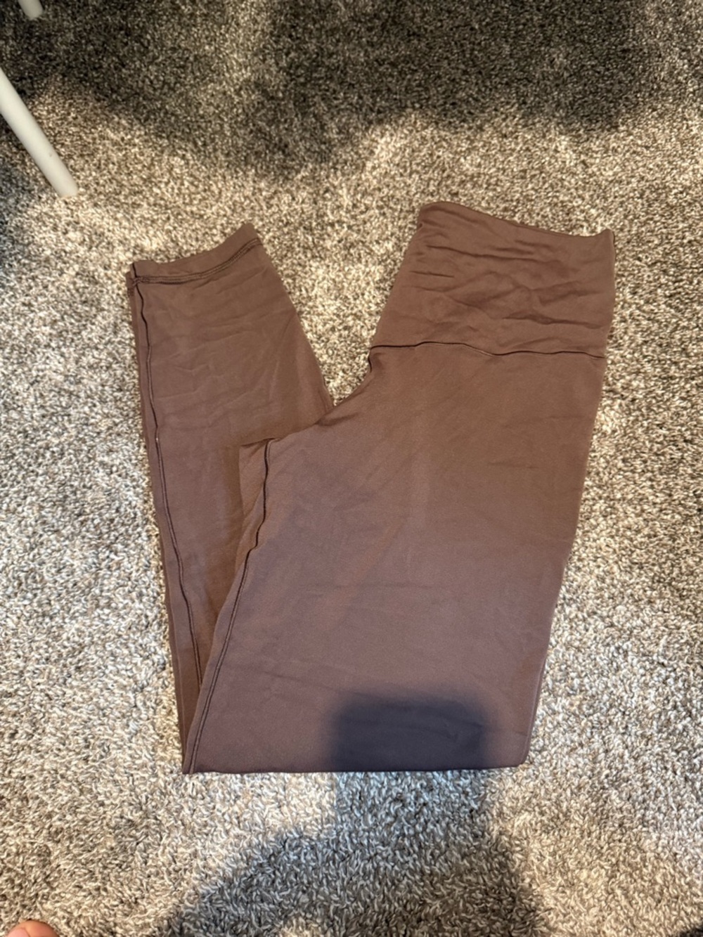 aerie High-Waist Wide-Leg Pants in Brown